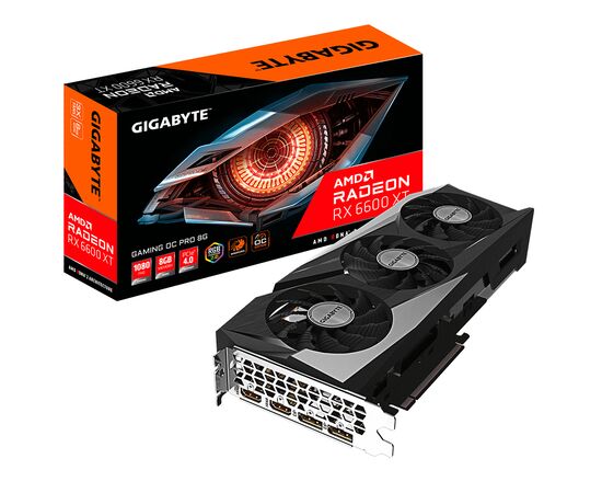 Відеокарта GIGABYTE Radeon RX 6600 XT 8Gb GAMING PRO OC (GV-R66XTGAMINGOC PRO-8GD)