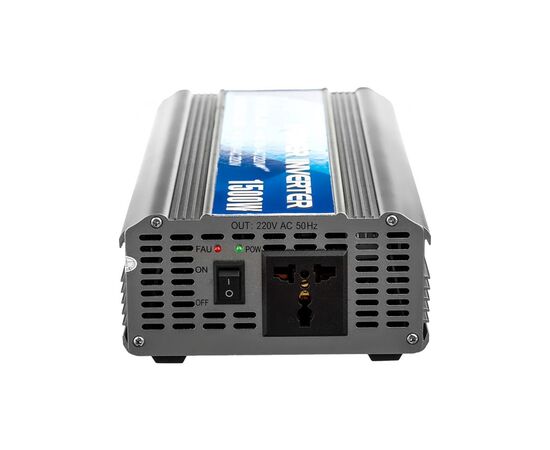 Автомобильный инвертор Porto 12V/220V 1500W (MND-1500), изображение 4 Автомобильный инвертор Porto 12V/220V 1500W (MND-1500), изображение 4