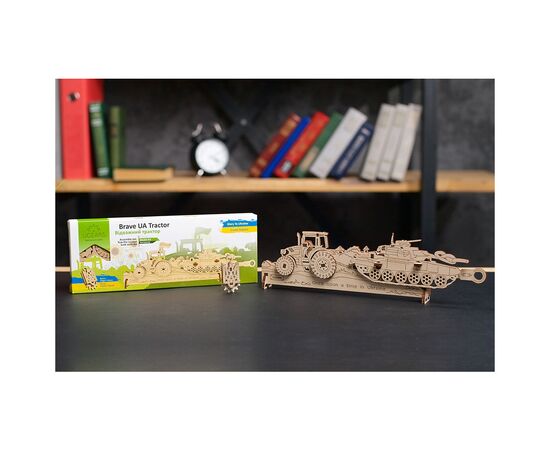 Конструктор Ugears Отважный трактор (6337397), изображение 4 Конструктор Ugears Отважный трактор (6337397), изображение 4
