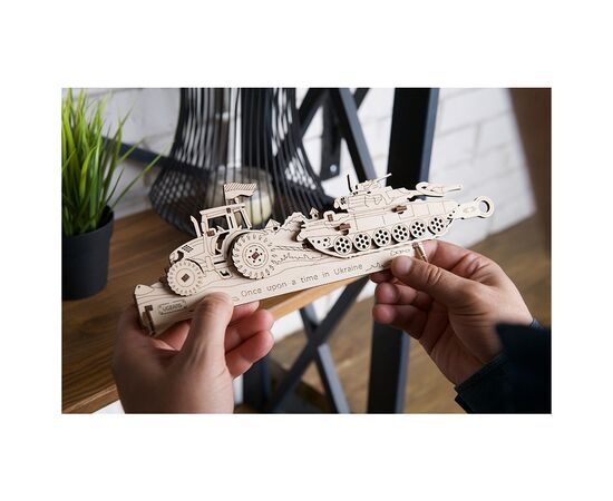 Конструктор Ugears Отважный трактор (6337397), изображение 7 Конструктор Ugears Отважный трактор (6337397), изображение 7