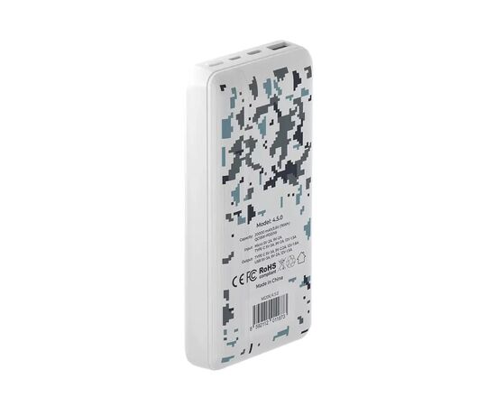 Батарея универсальная Mibrand 20000 mAh 4.5.0 Snow Leopard (8592112011873), изображение 3 Батарея универсальная Mibrand 20000 mAh 4.5.0 Snow Leopard (8592112011873), изображение 3