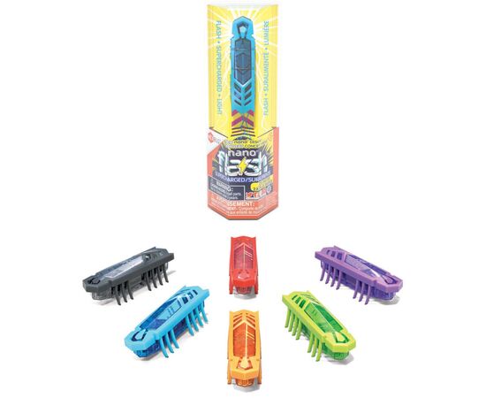 Интерактивная игрушка Hexbug Микроробот Hexbug Nano Flash Single красный (429-6759_red), изображение 4 Интерактивная игрушка Hexbug Микроробот Hexbug Nano Flash Single красный (429-6759_red), изображение 4