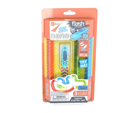 Інтерактивна іграшка Hexbug Набір Nano Flash International Starter Set фиолетовый (433-7124_violet)
