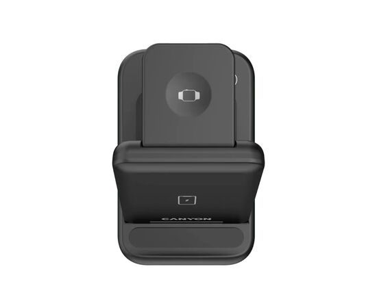 Зарядное устройство Canyon WS- 304 Foldable 3in1 Wireless charger (CNS-WCS304B), изображение 4 Зарядное устройство Canyon WS- 304 Foldable 3in1 Wireless charger (CNS-WCS304B), изображение 4