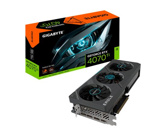 Видеокарта GIGABYTE GeForce RTX4070Ti 12Gb EAGLE OC (GV-N407TEAGLE OC-12GD), изображение 7 Видеокарта GIGABYTE GeForce RTX4070Ti 12Gb EAGLE OC (GV-N407TEAGLE OC-12GD), изображение 7