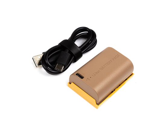 Аккумулятор к фото/видео PowerPlant Canon TLP-E6 2250mAh, with cable Type-C (CB970896)