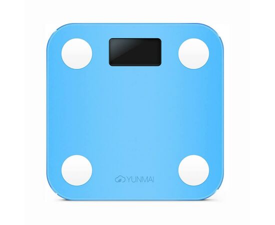 Весы напольные Yunmai Mini Smart Scale Blue (M1501-BL), изображение 2 Весы напольные Yunmai Mini Smart Scale Blue (M1501-BL), изображение 2