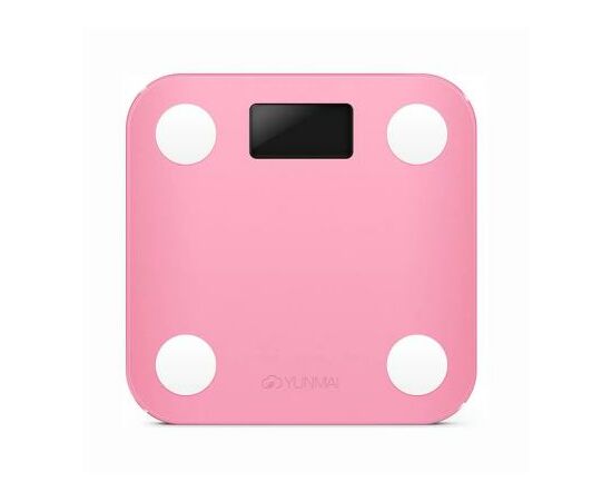 Весы напольные Yunmai Mini Smart Scale Pink (M1501-PK), изображение 2 Весы напольные Yunmai Mini Smart Scale Pink (M1501-PK), изображение 2