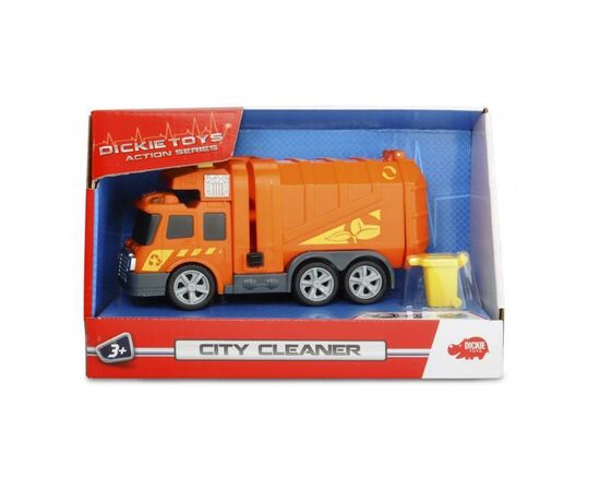 Спецтехніка Dickie Toys Прибирач міста 15 см: звук, світло (3302000), зображення 5 Спецтехніка Dickie Toys Прибирач міста 15 см: звук, світло (3302000), зображення 5