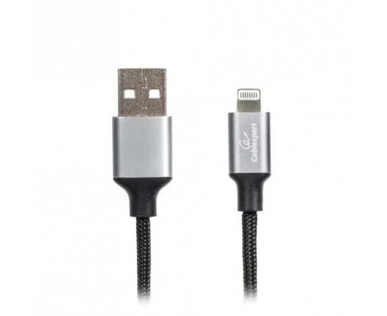 Дата кабель USB 2.0 AM to Lightning 1.0m Cablexpert (CCPB-L-USB-09BK)