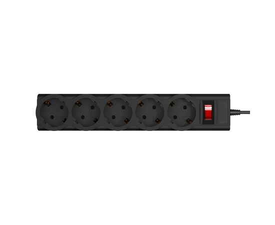 Сетевой фильтр питания LogicPower LP-X5 PREMIUM, 2m black (9583), изображение 2 Сетевой фильтр питания LogicPower LP-X5 PREMIUM, 2m black (9583), изображение 2