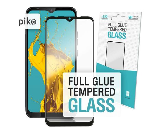 Скло захисне Piko Full Glue Tecno Spark 4 Lite black (1283126502989)
