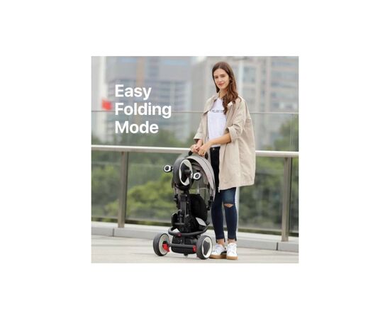 Детский велосипед QPlay RITO Rubber складаний триколісний Blue (S380-2BlueRubber), изображение 7 Детский велосипед QPlay RITO Rubber складаний триколісний Blue (S380-2BlueRubber), изображение 7