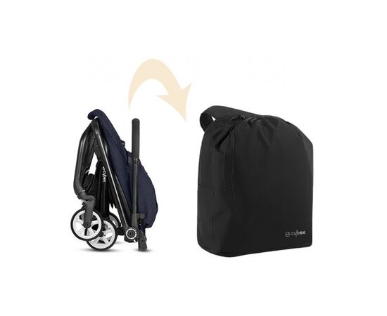 Аксесуар для коляски Cybex Сумка for Eezy S/ Black black (518002277), зображення 2 Аксесуар для коляски Cybex Сумка for Eezy S/ Black black (518002277), зображення 2