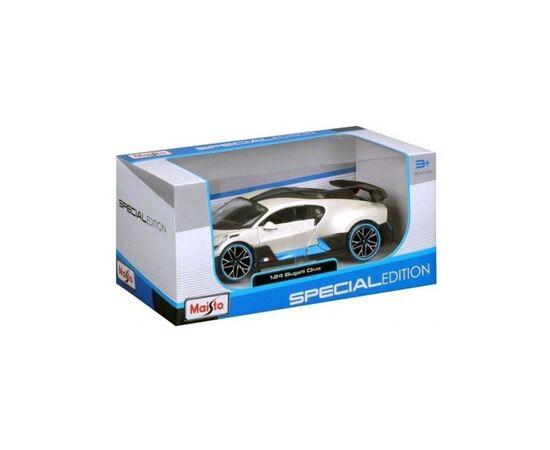Машина Maisto Bugatti Divo белый 1:24 (31526 met. white), изображение 5 Машина Maisto Bugatti Divo белый 1:24 (31526 met. white), изображение 5