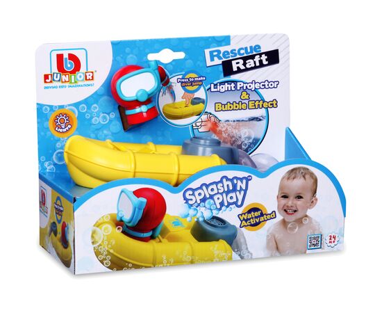 Игрушка для ванной Bb Junior Rescue Raft Лодка (16-89014), изображение 6 Игрушка для ванной Bb Junior Rescue Raft Лодка (16-89014), изображение 6