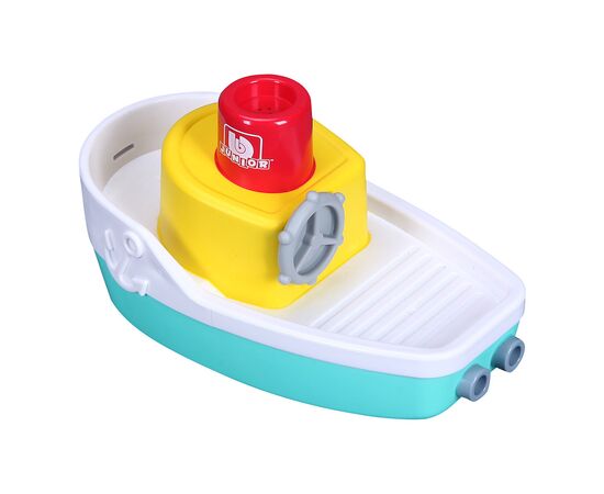 Игрушка для ванной Bb Junior Splash 'N Play Spraying Tugboat Катер (16-89003), изображение 2 Игрушка для ванной Bb Junior Splash 'N Play Spraying Tugboat Катер (16-89003), изображение 2
