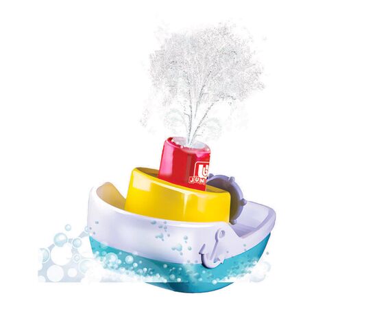 Игрушка для ванной Bb Junior Splash 'N Play Spraying Tugboat Катер (16-89003), изображение 3 Игрушка для ванной Bb Junior Splash 'N Play Spraying Tugboat Катер (16-89003), изображение 3
