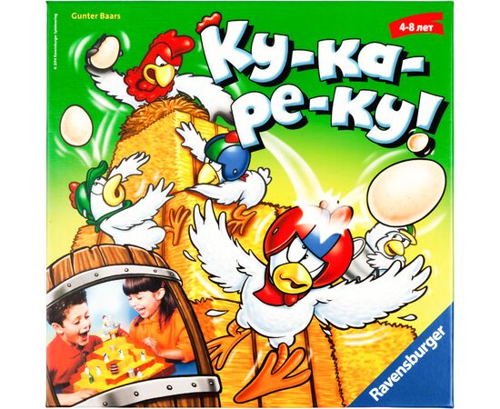 Настільна гра Ravensburger КУ-КА-РЕ-КУ (21104), зображення 2 Настільна гра Ravensburger КУ-КА-РЕ-КУ (21104), зображення 2