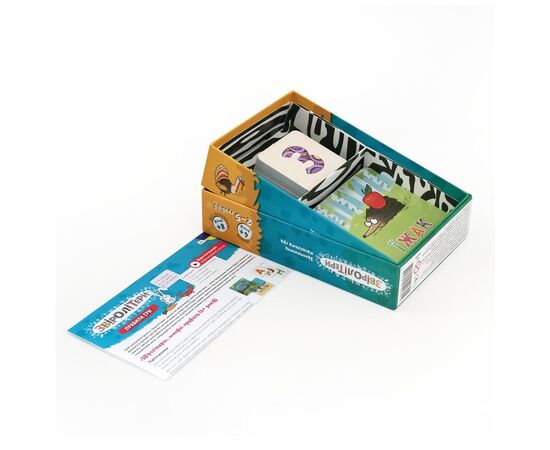 Настольная игра The Brainy Band Зверобуквы ( украинский язык) (УКР008), изображение 3