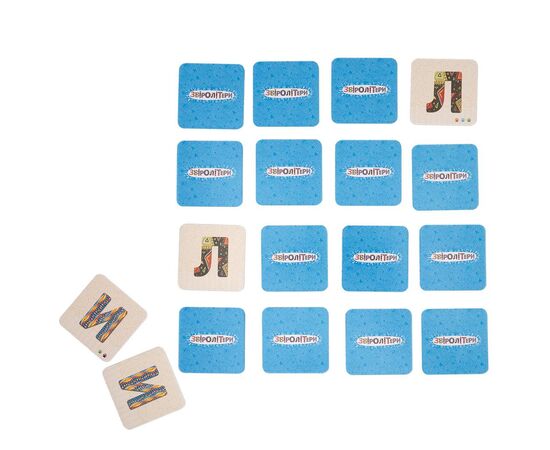 Настольная игра The Brainy Band Зверобуквы ( украинский язык) (УКР008), изображение 5