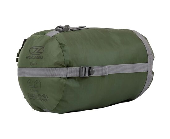 Спальный мешок Highlander Phoenix Spark 150/+4C Olive Green Left (SB242-OG) (929693), изображение 8 Спальный мешок Highlander Phoenix Spark 150/+4C Olive Green Left (SB242-OG) (929693), изображение 8
