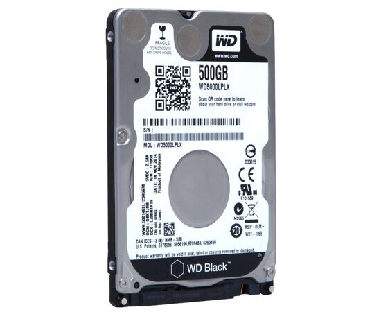 Жесткий диск для ноутбука 2.5" 500GB WD (WD5000LPLX), изображение 2 Жесткий диск для ноутбука 2.5" 500GB WD (WD5000LPLX), изображение 2