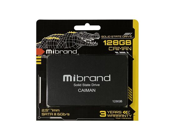 Накопитель SSD 2.5" 128GB Mibrand (MI2.5SSD/CA128GBST), изображение 2 Накопитель SSD 2.5" 128GB Mibrand (MI2.5SSD/CA128GBST), изображение 2