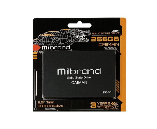 Накопитель SSD 2.5" 256GB Mibrand (MI2.5SSD/CA256GBST), изображение 2 Накопитель SSD 2.5" 256GB Mibrand (MI2.5SSD/CA256GBST), изображение 2