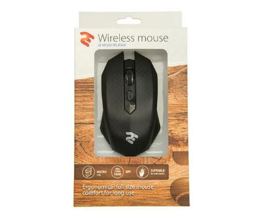 Мышка 2E MF203 WL Black (2E-MF203WB), изображение 4 Мышка 2E MF203 WL Black (2E-MF203WB), изображение 4