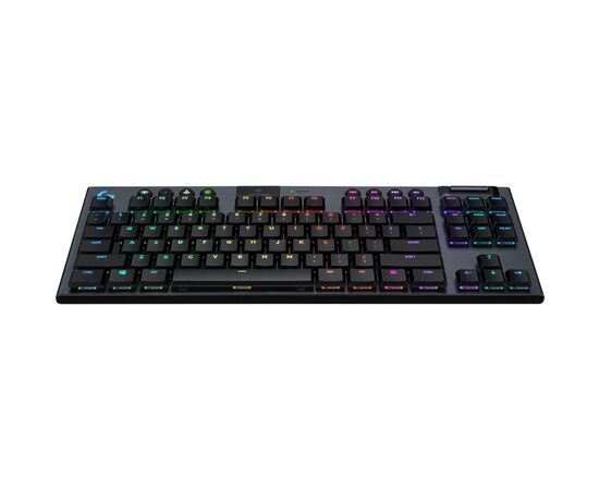 Клавіатура Logitech G915 TKL Tenkeyless Lightspeed Wireless RGB GL Clicky UA Carbon (920-009537), зображення 3 Клавіатура Logitech G915 TKL Tenkeyless Lightspeed Wireless RGB GL Clicky UA Carbon (920-009537), зображення 3