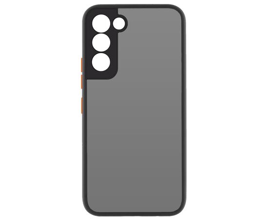 Чехол для моб. телефона MakeFuture Samsung S22 Plus Frame (Matte PC+TPU) Black (MCMF-SS22PBK)