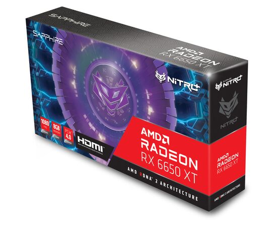 Видеокарта Sapphire Radeon RX 6650 XT 8Gb NITRO+ (11319-01-20G), изображение 8 Видеокарта Sapphire Radeon RX 6650 XT 8Gb NITRO+ (11319-01-20G), изображение 8