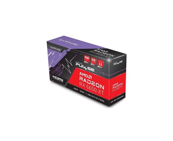 Відеокарта Sapphire Radeon RX 6650 XT 8Gb PULSE DUAL (11319-03-20G), зображення 7 Відеокарта Sapphire Radeon RX 6650 XT 8Gb PULSE DUAL (11319-03-20G), зображення 7
