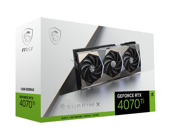 Видеокарта MSI GeForce RTX4070Ti 12Gb SUPRIM X (RTX 4070 Ti SUPRIM X 12G), изображение 11 Видеокарта MSI GeForce RTX4070Ti 12Gb SUPRIM X (RTX 4070 Ti SUPRIM X 12G), изображение 11