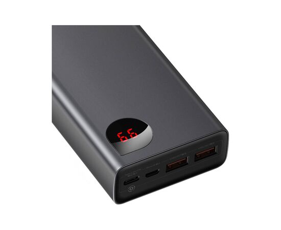 Батарея универсальная Baseus Adaman Metal 20000mAh, PD/65W, QC/3.0, +cable USB to Type-C (PPIMDA-D01), изображение 4 Батарея универсальная Baseus Adaman Metal 20000mAh, PD/65W, QC/3.0, +cable USB to Type-C (PPIMDA-D01), изображение 4