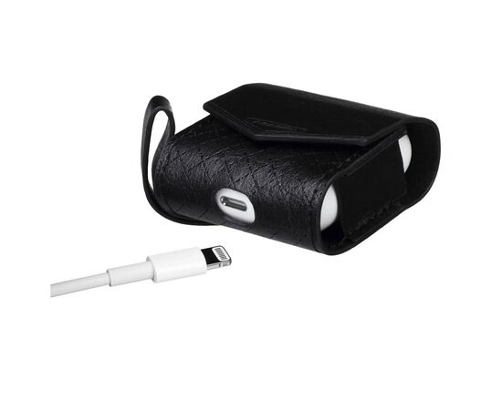 Чехол для наушников Baroque i-Smile для Apple AirPods IPH1436 Black (702341), изображение 4 Чехол для наушников Baroque i-Smile для Apple AirPods IPH1436 Black (702341), изображение 4