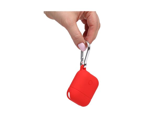 Чохол для навушників Huxing Series i-Smile для Apple AirPods IPH1458 Red (703331), зображення 2 Чохол для навушників Huxing Series i-Smile для Apple AirPods IPH1458 Red (703331), зображення 2