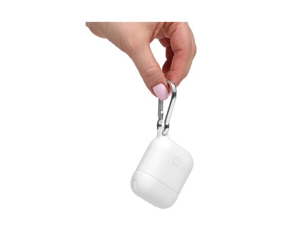 Чохол для навушників Huxing Series i-Smile для Apple AirPods IPH1458 White (703332), зображення 2 Чохол для навушників Huxing Series i-Smile для Apple AirPods IPH1458 White (703332), зображення 2