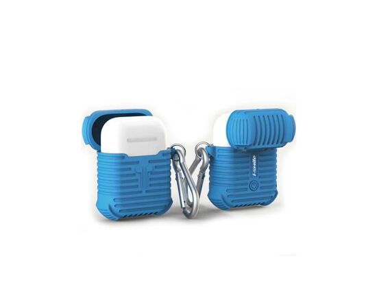 Чехол для наушников Protective i-Smile для Apple AirPods IPH1371 Blue (702351), изображение 3 Чехол для наушников Protective i-Smile для Apple AirPods IPH1371 Blue (702351), изображение 3