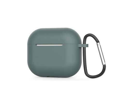 Чохол для навушників BeCover Silicon для Apple AirPods (3nd Gen) Deep Green (707179), зображення 2 Чохол для навушників BeCover Silicon для Apple AirPods (3nd Gen) Deep Green (707179), зображення 2