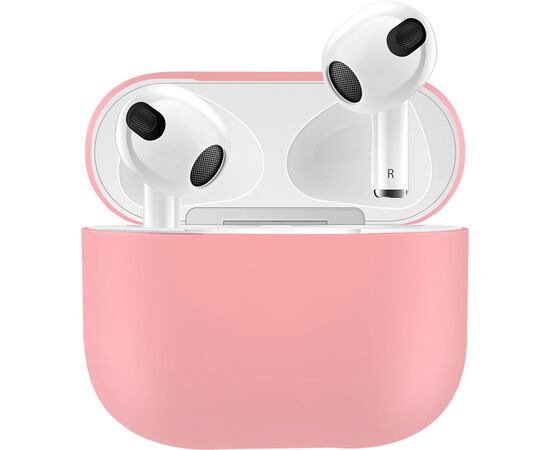 Чехол для наушников BeCover Silicon для Apple AirPods (3nd Gen) Grapefruit-Pink (707231)