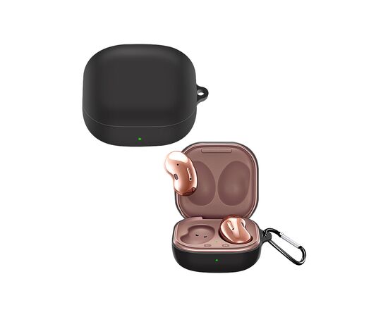 Чехол для наушников BeCover Silicon для Samsung Galaxy Buds 2 / Buds Live / Buds Pro Black (705406), изображение 2 Чехол для наушников BeCover Silicon для Samsung Galaxy Buds 2 / Buds Live / Buds Pro Black (705406), изображение 2