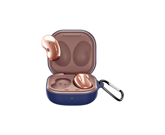 Чохол для навушників BeCover Silicon для Samsung Galaxy Buds 2 / Buds Live / Buds Pro Deep Blue (705407)