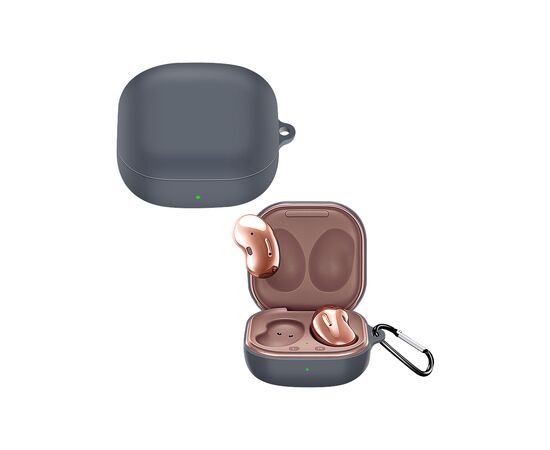 Чехол для наушников BeCover Silicon для Samsung Galaxy Buds 2 / Buds Live / Buds Pro Gray (705409), изображение 2 Чехол для наушников BeCover Silicon для Samsung Galaxy Buds 2 / Buds Live / Buds Pro Gray (705409), изображение 2