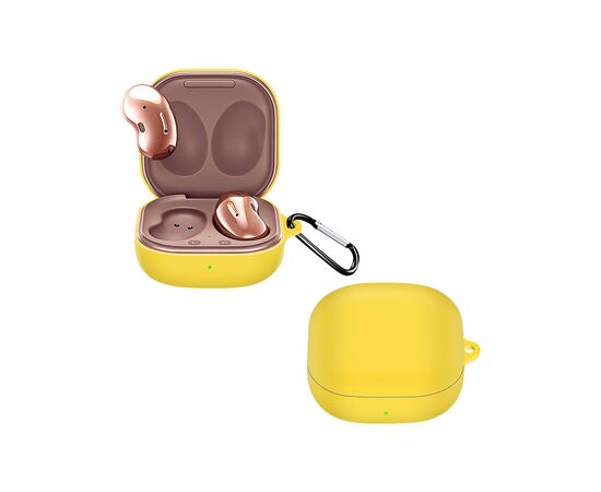 Чехол для наушников BeCover Silicon для Samsung Galaxy Buds 2 / Buds Live / Buds Pro Yellow (705414), изображение 2 Чехол для наушников BeCover Silicon для Samsung Galaxy Buds 2 / Buds Live / Buds Pro Yellow (705414), изображение 2