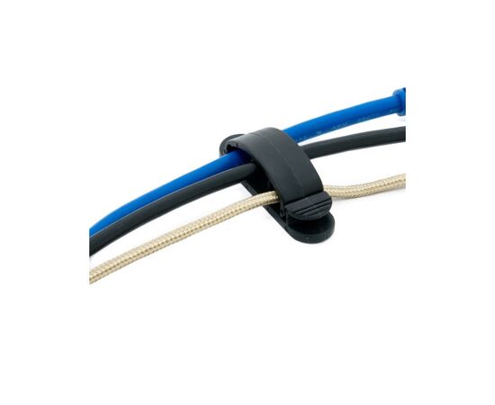 Держатель для кабеля Extradigital CC-926 Cable Clips, Black (KBC1711), изображение 3 Держатель для кабеля Extradigital CC-926 Cable Clips, Black (KBC1711), изображение 3