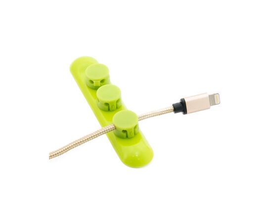 Держатель для кабеля Extradigital CC-952 Cable Clips, Green (KBC1704), изображение 3 Держатель для кабеля Extradigital CC-952 Cable Clips, Green (KBC1704), изображение 3