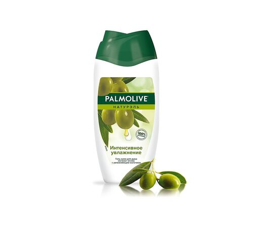 Гель для душа Palmolive Натурэль Интенсивное увлажнение Экстракт оливы с увлажняющим молочком 250 мл (5996175230975), изображение 3 Гель для душа Palmolive Натурэль Интенсивное увлажнение Экстракт оливы с увлажняющим молочком 250 мл (5996175230975), изображение 3