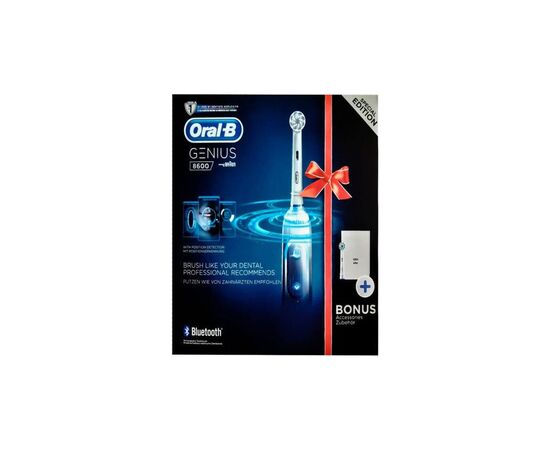Электрическая зубная щетка Oral-B Genius 8600 D701.524.5, изображение 4 Электрическая зубная щетка Oral-B Genius 8600 D701.524.5, изображение 4